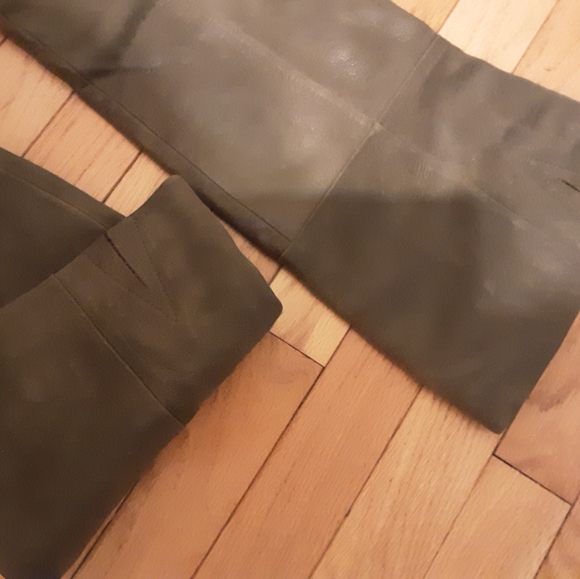 Aldo Casine Over-the-knee Boots, Olive Green, Sz 9 - Picture 4 of 4